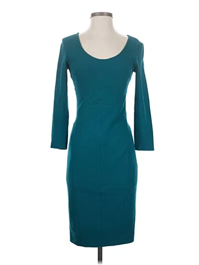 Pre-owned Narciso Rodriguez Cocktail Dress In Teal