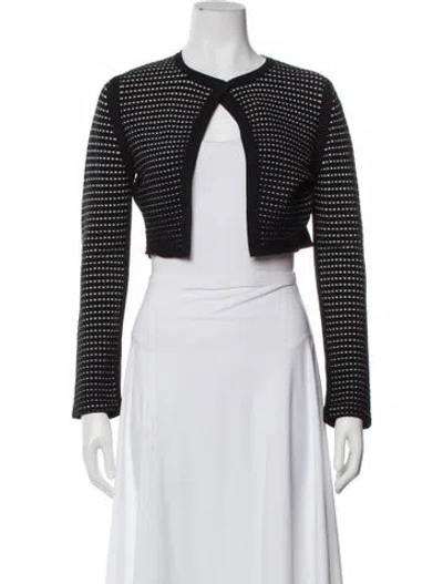 Pre-owned Narciso Rodriguez Crew Neck Sweater In White