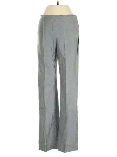 Pre-owned Narciso Rodriguez Dress Pants In Gray