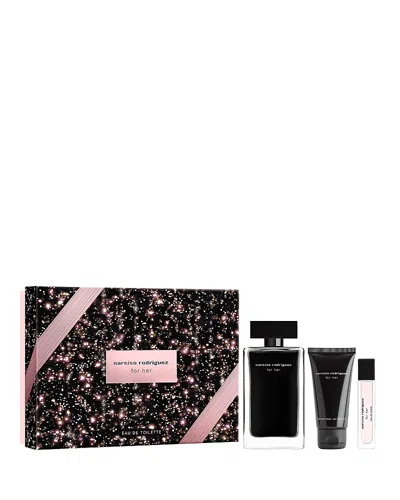 Narciso Rodriguez For Her Eau De Toilette Gift Set ($168 Value) In White