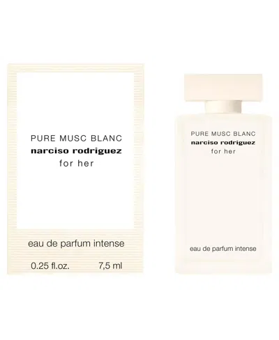 Narciso Rodriguez Free For Her Pure Musc Blanc Eau De Parfum Intense Deluxe Mini With Any $170  Women In Neutral