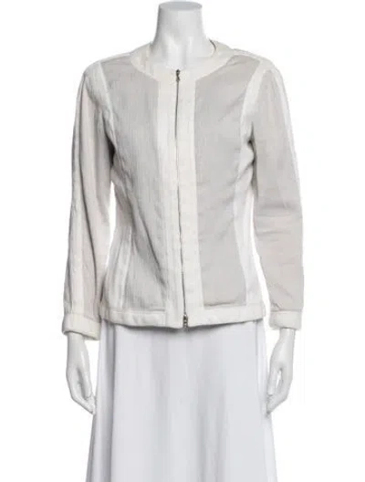 Pre-owned Narciso Rodriguez Jacket In Grey
