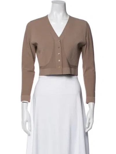 Pre-owned Narciso Rodriguez Jacket In Neutrals