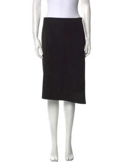Pre-owned Narciso Rodriguez Knee-length Skirt In Black