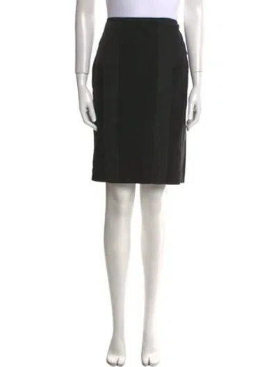 Pre-owned Narciso Rodriguez Knee-length Skirt In Black