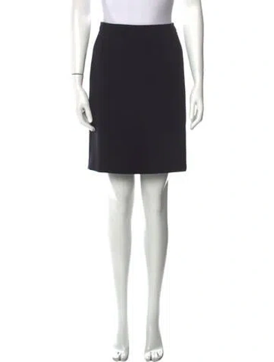 Pre-owned Narciso Rodriguez Knee-length Skirt In Black