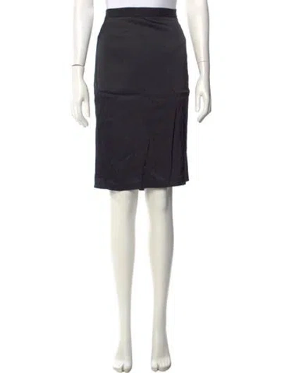 Pre-owned Narciso Rodriguez Knee-length Skirt In Blue