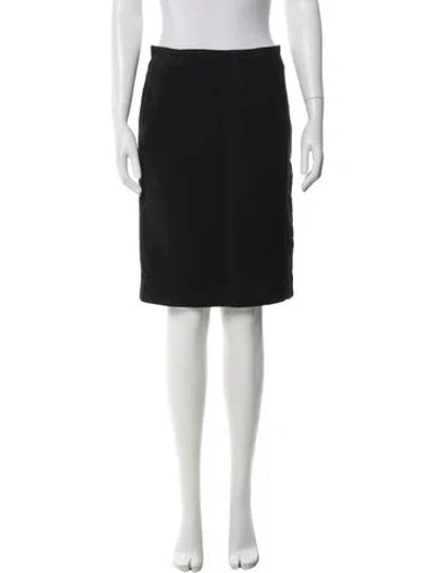 Pre-owned Narciso Rodriguez Knee-length Skirt In Gray