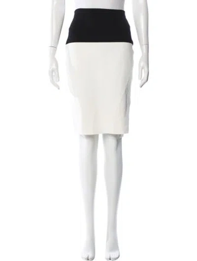 Pre-owned Narciso Rodriguez Knee-length Skirt In Multi