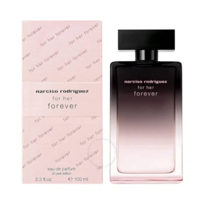 Narciso Rodriguez Ladies For Her Forever Edp Spray 3.38 oz (tester) Fragrances 3423222092269 In White