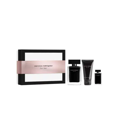 Narciso Rodriguez Ladies For Her Gift Set Fragrances 3423222133665 In Black