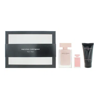 Narciso Rodriguez Ladies For Her Gift Set Fragrances 3423222133689