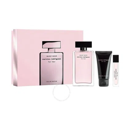 Narciso Rodriguez Kids'  Ladies Musc Noir Gift Set Fragrances 3423222092498 In Multi