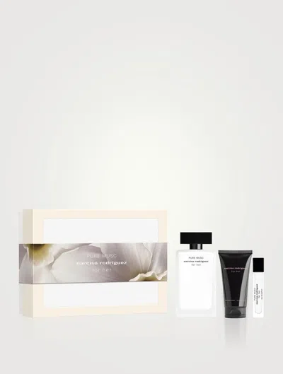 Narciso Rodriguez Ladies Pure Musc Gift Set Fragrances 3423222145361 In White