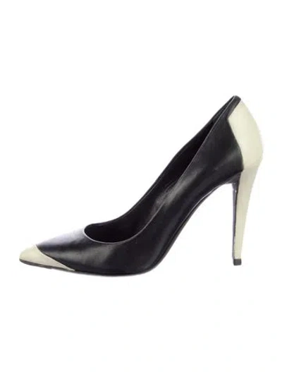 Pre-owned Narciso Rodriguez Leather Pumps In Blue