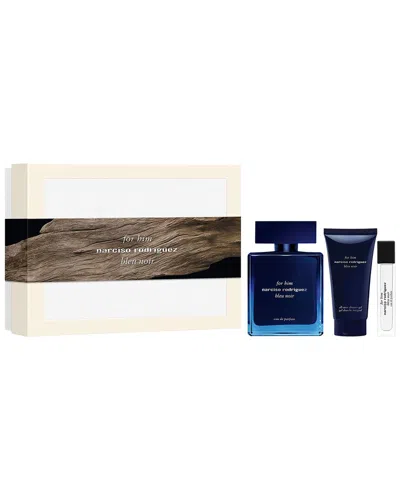Narciso Rodriguez Men's Bleu Noir 3pc Gift Set In Blue