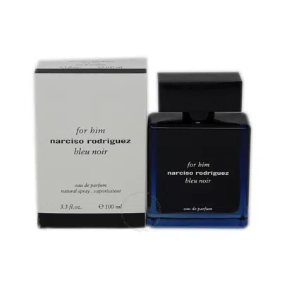 Narciso Rodriguez Men's Bleu Noir Edp 3.4 oz (tester) Fragrances 3423478807662 In Blue