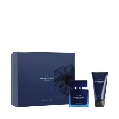 Narciso Rodriguez Men's Bleu Noir For Him Edp Gift Set Fragrances 3423222055820 In N/a