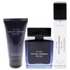 Narciso Rodriguez Men's Bleu Noir For Him Edp Gift Set Fragrances 3423222055837 In Blue