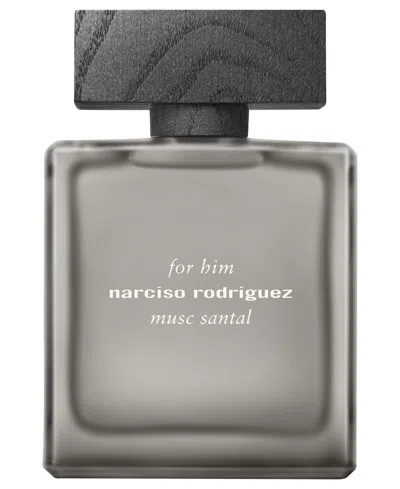 Narciso Rodriguez Men's For Him Musc Santal Eau De Parfum Intense, 3.4 Oz. In Transparent
