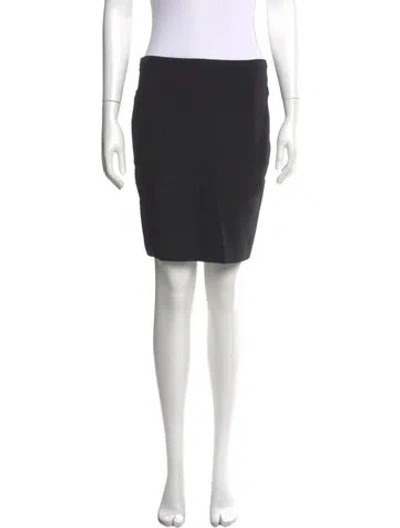 Pre-owned Narciso Rodriguez Mini Skirt In Black