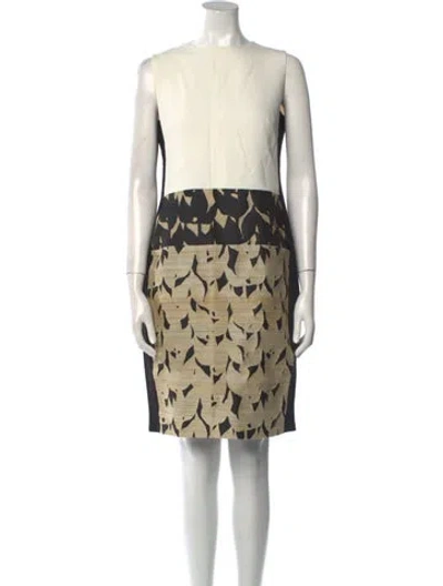 Pre-owned Narciso Rodriguez Silk Mini Dress