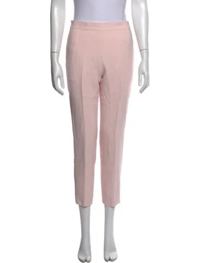 Pre-owned Narciso Rodriguez Straight Leg Pants In Pink