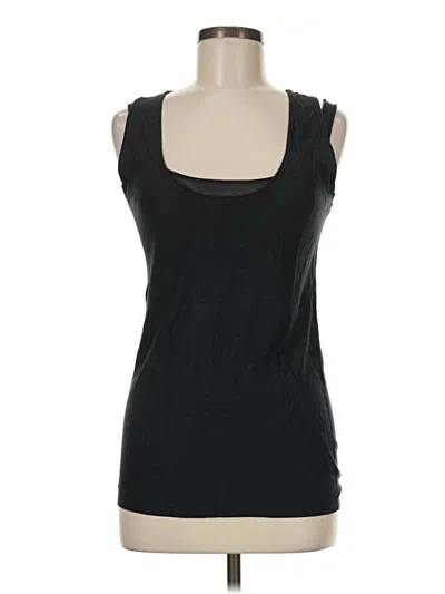 Pre-owned Narciso Rodriguez Tank Top Black Strapless Neckline Tops