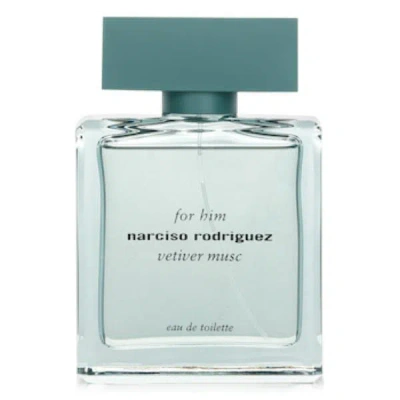 Narciso Rodriguez Vetiver Musk Eau De Toilette Spray 3.3 oz For Men In Transparent