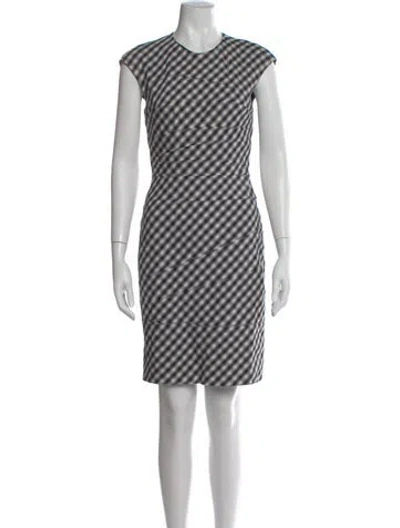 Pre-owned Narciso Rodriguez Virgin Wool Knee-length Dress In Multi