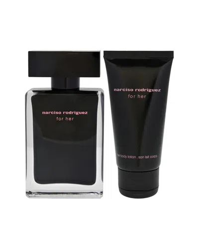 Narciso Rodriguez Women's 1.6oz For Her 2pc Set In Black