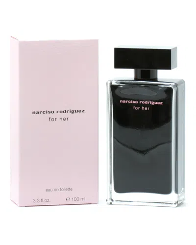 Narciso Rodriguez Women's 3.4oz Eau De Toilette Spray In Transparent