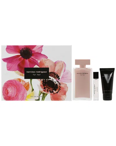 Narciso Rodriguez Women's For Her 3pc Set In White
