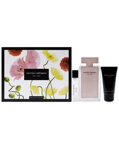 Narciso Rodriguez Women's  3pc Gift Set In White
