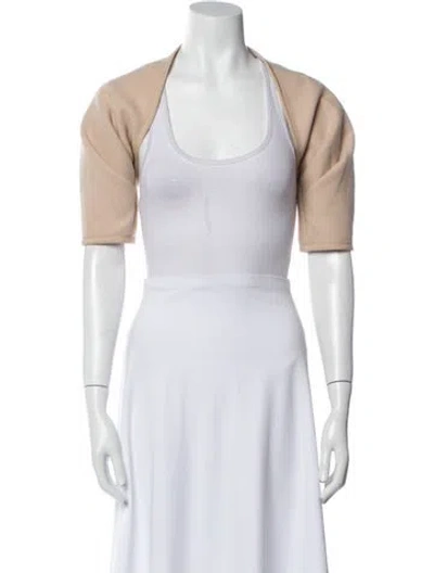 Pre-owned Narciso Rodriguez Wool Bolero W/ Tags In Multi