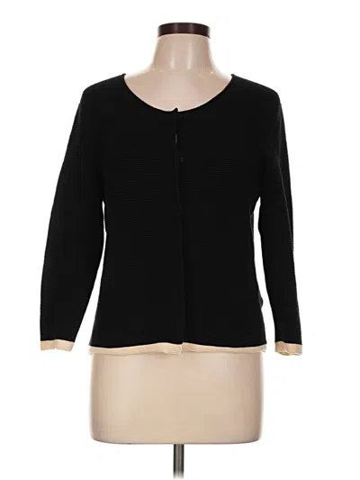 Pre-owned Narciso Rodriguez Wool Cardigan Sweater In Black