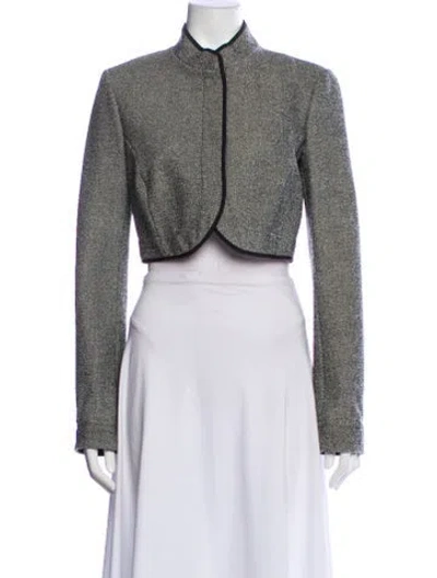 Pre-owned Narciso Rodriguez Wool Evening Jacket In Neutral