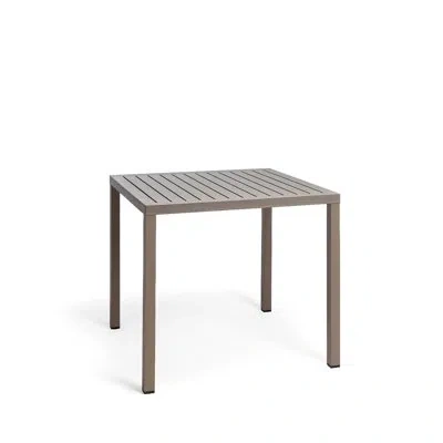 Nardi Cube 32l X 32w Outdoor Table In Dove Gray