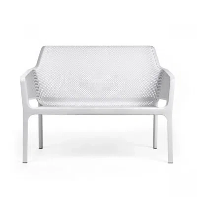 Nardi Net Outdoor Bench In White