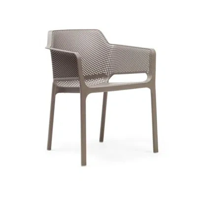 Nardi Net Outdoor Dining Chair In Brown