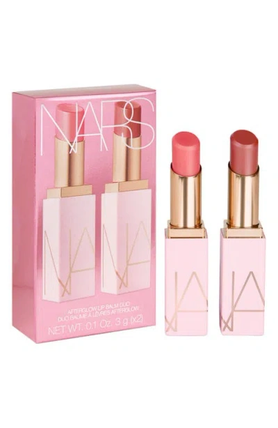 Nars Afterglow Lip Balm Duo $60 Value In Pink