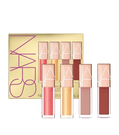 Nars Mini Afterglow Lip Shine Set In A Lister/ Nym/ Argn