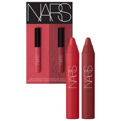 Nars Mini Powermatte High-intensity Lip Pencil Duo 185 Cruella & 132 Dragon Girl In White