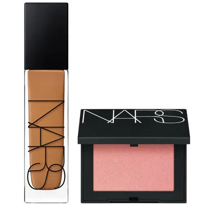 Nars Natural Longwear Foundation 30ml And  Blush Orgasm 4.8g Bundle (worth Value £75.00) - Belem