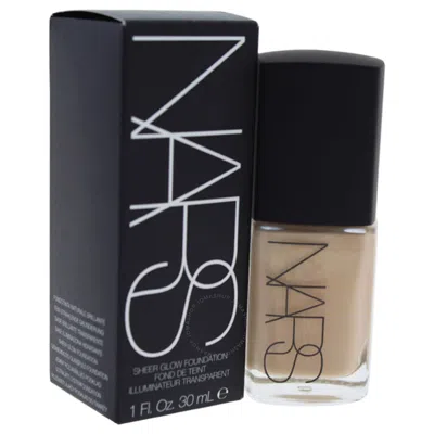 Nars Sheer Glow Foundation - Santa Fe/medium By  For Women - 1 oz Foundation In White
