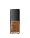 Nars Sheer Glow Foundation Iguacu 1 oz/ 30 ml In D Iguacu (deep With Neutral Olive Undert