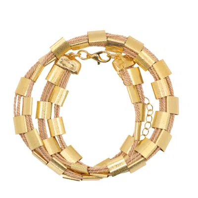 Nart Nature Making Art Women's Gold The Chain Bracelet