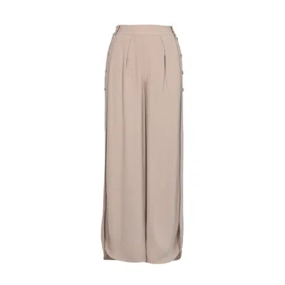 Narvan Women's Neutrals Arya Pant - Light Taupe In Pink