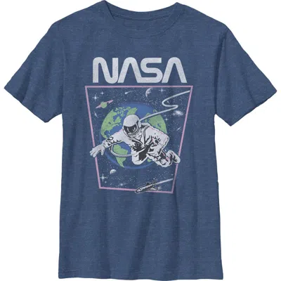 Nasa Kids' Boy's  Distressed Astronaut In Blue
