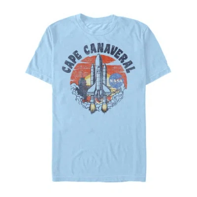 Nasa Cape Canaveral Launch Graphic T-shirt In Blue